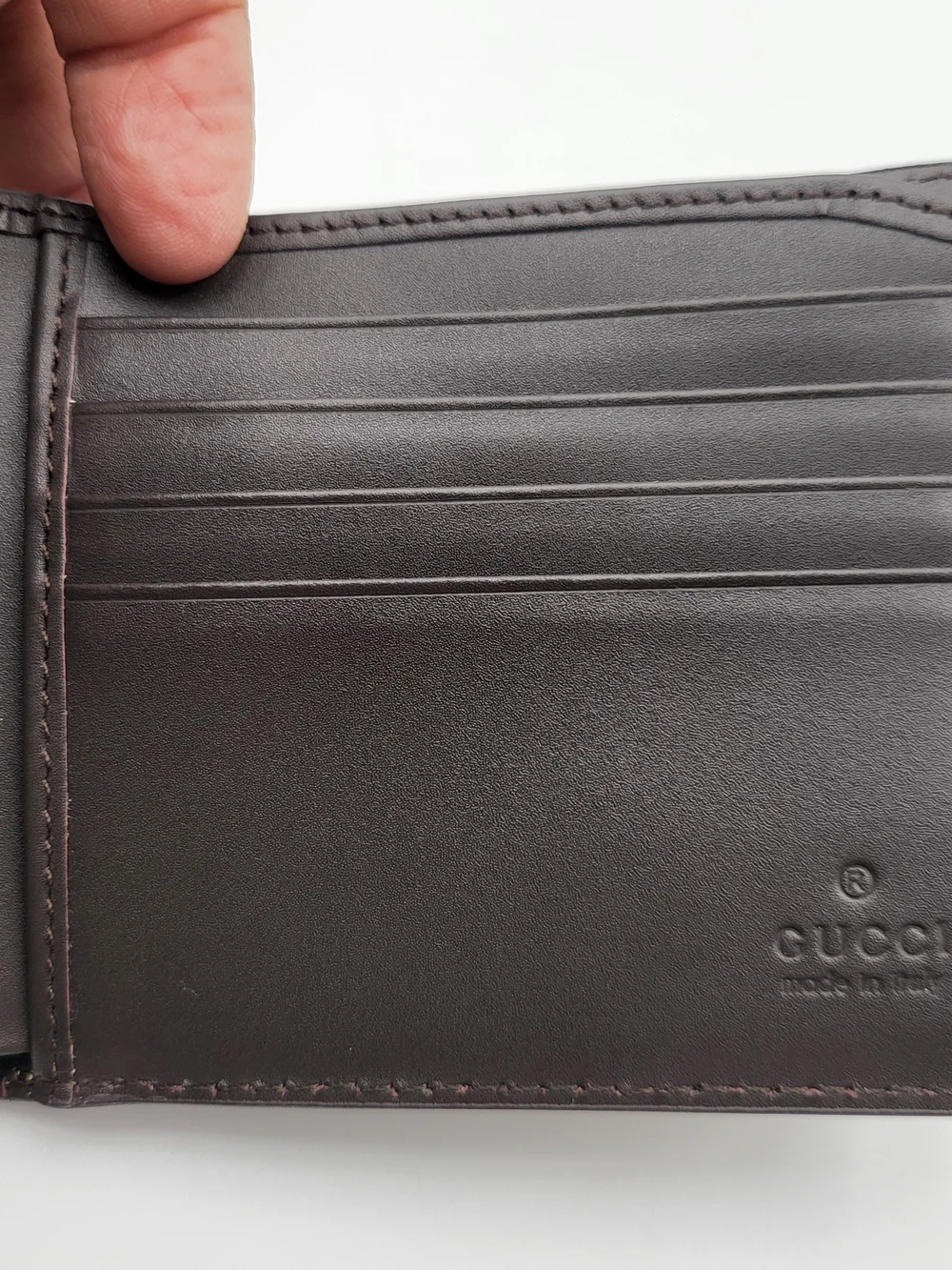 Gucci coated canvas